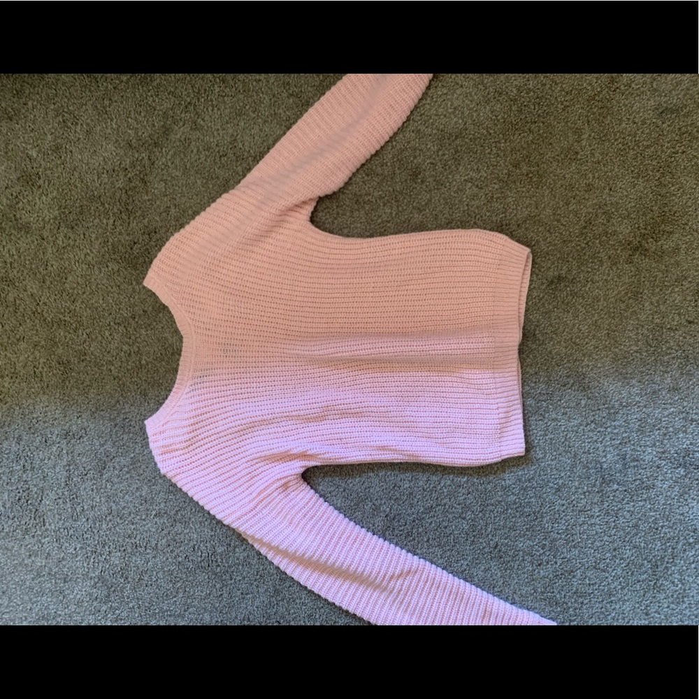 Pink Forever 21 sweater
